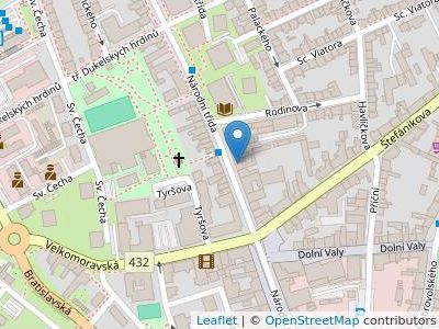 Zabadalová Hana, Mgr., advokát - Map