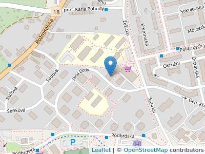 Krutská Jana, JUDr. - Map