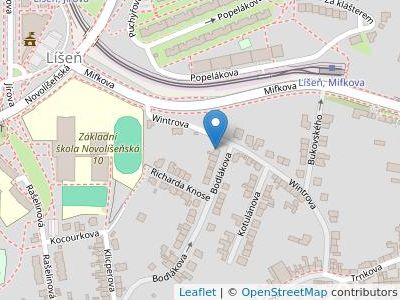 Vašíčková Eva, JUDr. - Map