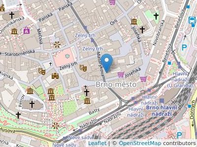 Advokátní kancelář Křesťanová & Borkovec - Map