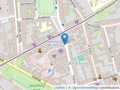 Svoboda Jan, JUDr., advokát - Map