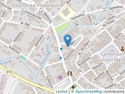 Urban Bernard, Mgr., advokát - Map