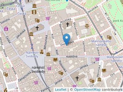 Strouhal Antonín, Mgr., advokát - Map