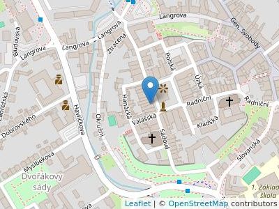 Drlík - Sedláček , - Map