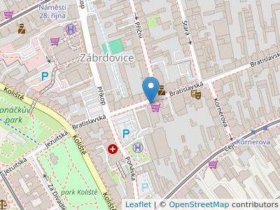 Pernica Jiří, Mgr., advokát - Map