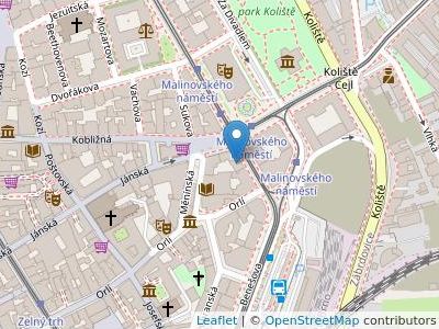 Musilová Helena, Mgr., advokátka - Map