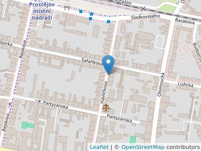 Pospíšilová Jarmila, JUDr. - Map