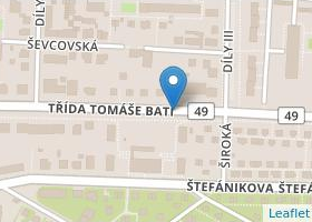 Mgr. Veronika Tomečková, advokátní kancelář - OpenStreetMap
