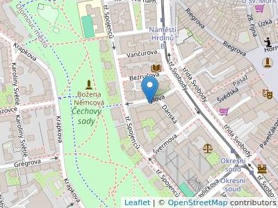 Klváček Jan, Mgr., advokát - Map