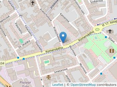 Bradová Stanislava, JUDr. - Map