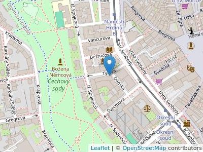 Osladilová Marcela, JUDr. - Map