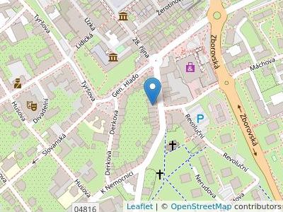 Běťáková Zuzana, JUDr., advokát - Map