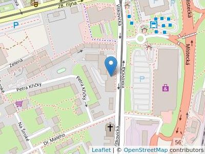 JUDr. Jana Barvíková - Map