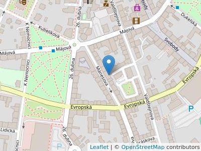 Advokátní kancelář JUDr. Ladislav Kubíček, JUDr. Veronika Pupalová - Map