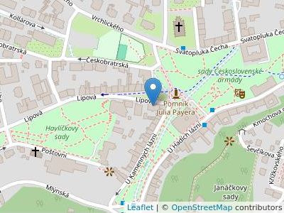 Vrzala Jan, Mgr., advokát - Map