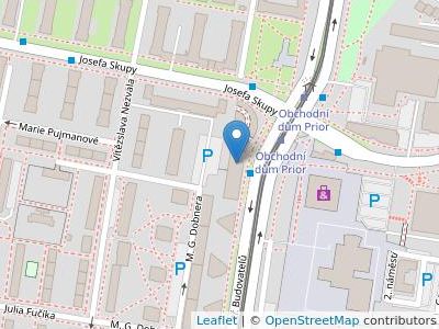 Fux Petr, JUDr. - Map