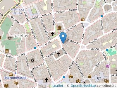 Mareš Partners, sdružení advokátů - Map