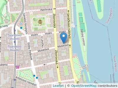 Hanzal Petr, Mgr. Mgr., LL.M., advokát - Map