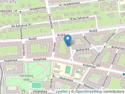 Mgr.Eva Urbanová, LL.M., advokát - Map