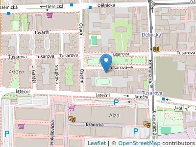 Šustová Zdeňka, JUDr. - Map