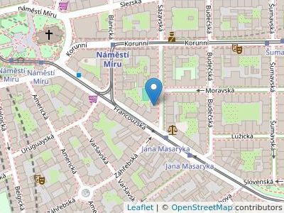 JUDr. Vladimíra Šašková, advokátka - Map