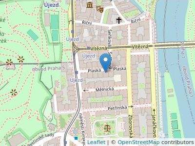 Mgr. Silvie Koubíková, advokát - Map