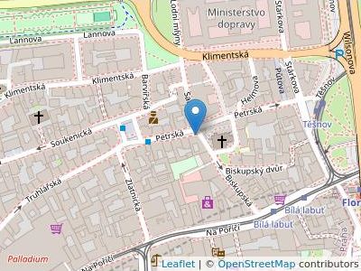 Mgr. Blanka Müller, advokát - Map