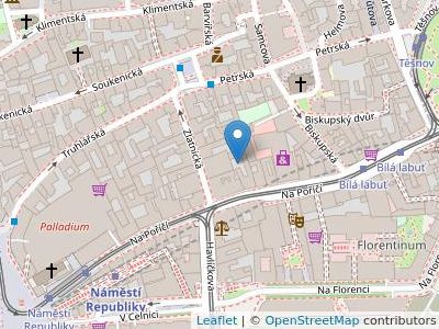 JUDr.Lenka Teska Arnoštová, PhD.,advokát - Map