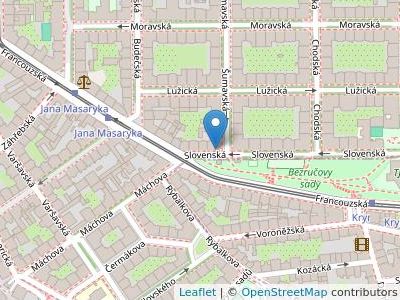 Pelikánová Eva, JUDr., advokát - Map