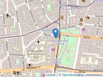 Straková Irena, JUDr., advokát - Map