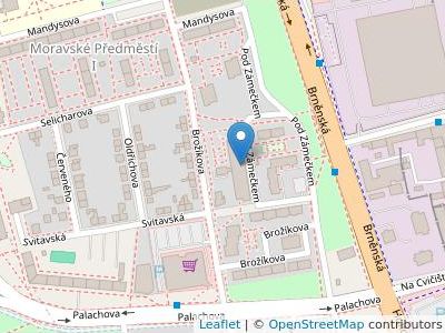 Boušková Ivana, JUDr. - Map