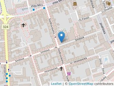 Černá Jarmila, JUDr., advokátka - Map