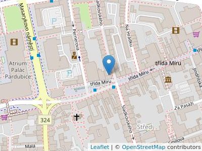 Kindlová Irena, Mgr. - Map