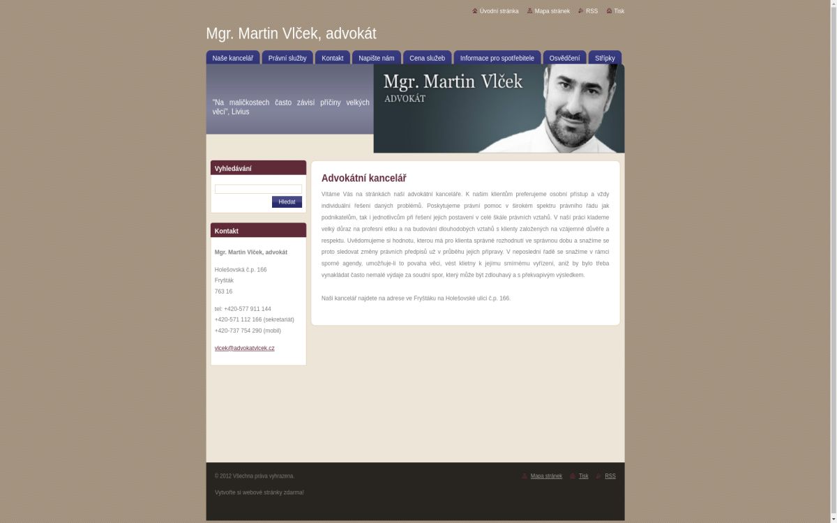 https://www.advokatvlcek.cz