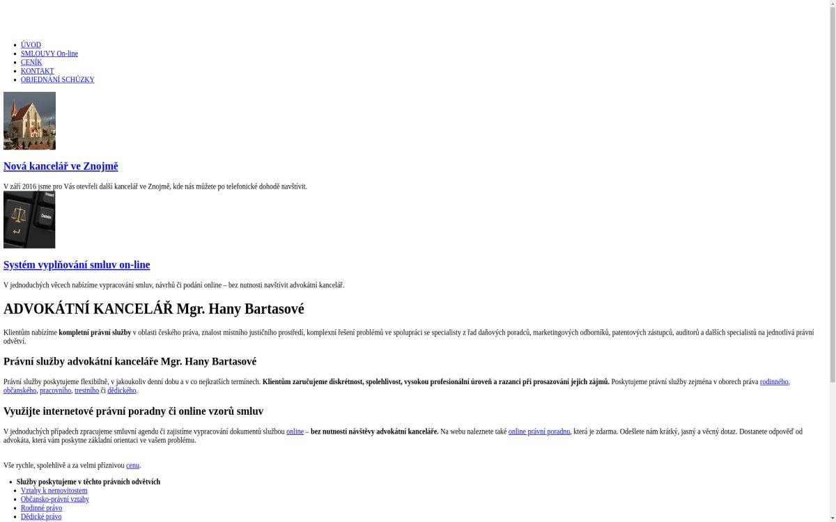 https://www.mojeadvokatka.cz