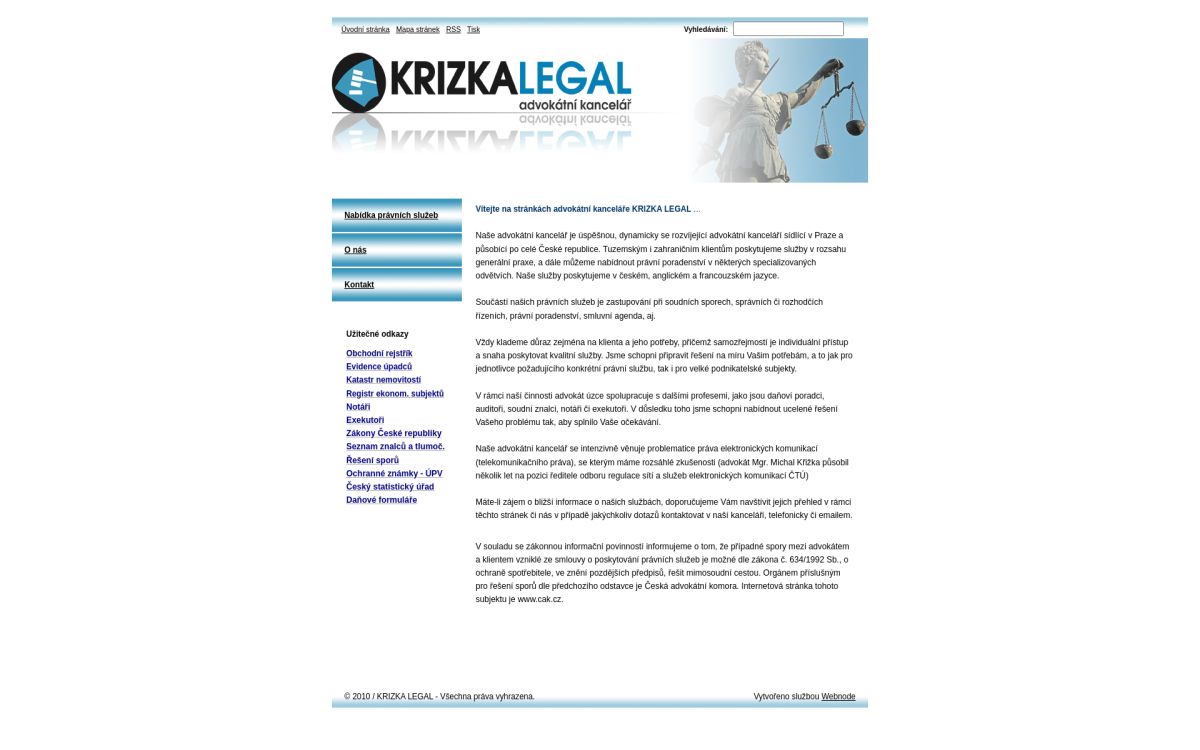 https://www.krizkalegal.cz