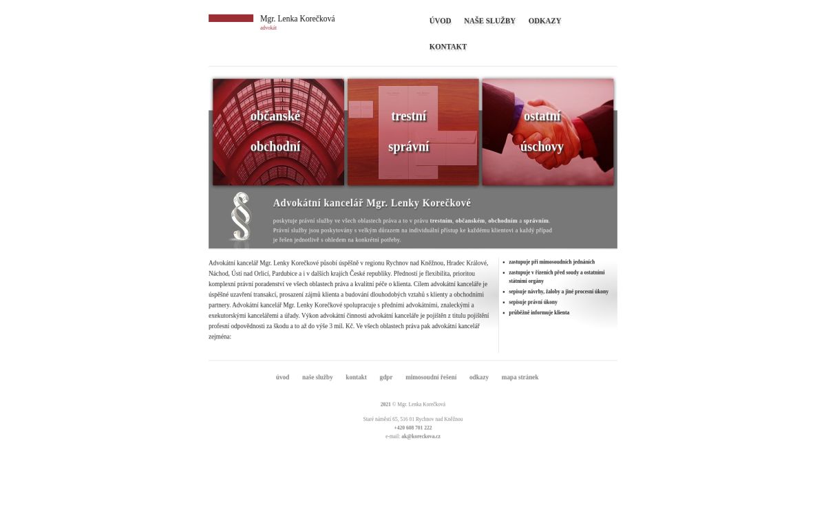 https://www.koreckova.cz